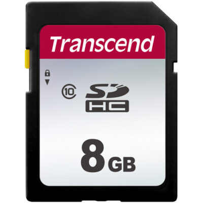 Transcend 300S - flash memory card - 8 GB - SDHC
