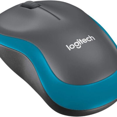 Logitech M185 - mouse - 2.4 GHz - blue
