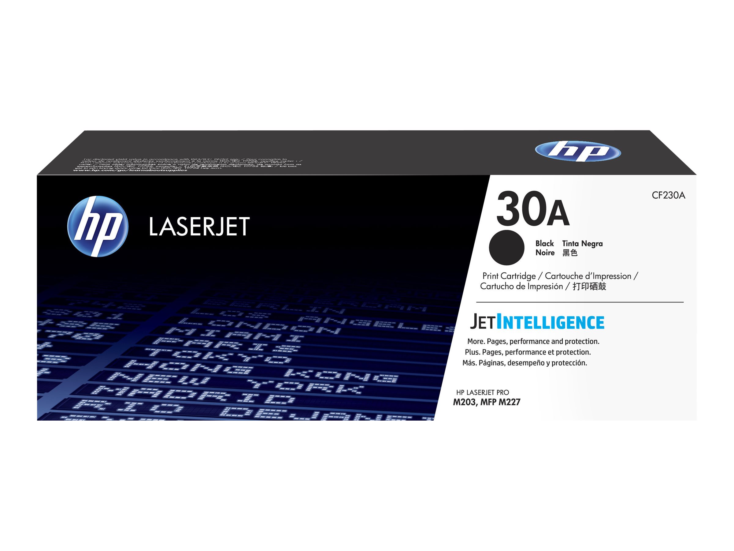 HP 30A – black – original – LaserJet – toner cartridge (CF230A)