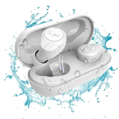 iLuv Earbuds TRUEBTAIRWH Wls In Ear With Charging Case