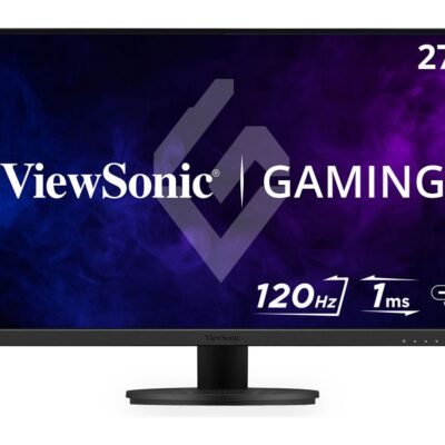 ViewSonic VX2716A - LED monitor - gaming - 27" - 1920 x 1080 Full HD (1080p) @ 120 Hz - IPS - 300 cd/m² - 1300:1 - 1 ms - HDMI, DisplayPort, USB-C