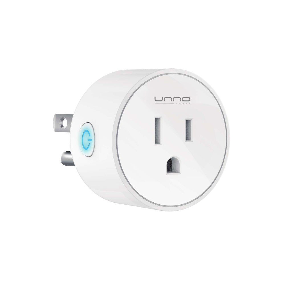 Unno Tekno Smart Single Plug White PW5301WT