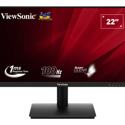 ViewSonic VA220-H - LED monitor - 22" (21.5" viewable) - 1920 x 1080 Full HD (1080p) @ 100 Hz - VA - 250 cd/m² - 4000:1 - 1 ms - HDMI, VGA