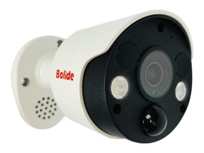 Bolide BN8035F/NDAA - Network surveillance camera - bullet - weatherproof - color (Day&Night) - 5 MP - 2592 x 1944 - M12 mount - fixed focal - audio - LAN 10/100 - H.265, H.264 - DC 12 V / PoE
