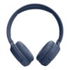 JBL TUNE 520BT - Headphones with mic - on-ear - Bluetooth - wireless - blue