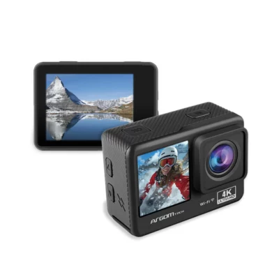 ArgomTech  Action Camera Dual Screen/Touch/4K AC-9188BK