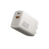 Unno Tekno - Wall Fast Charger PD20W Dual Port - PW5062WT