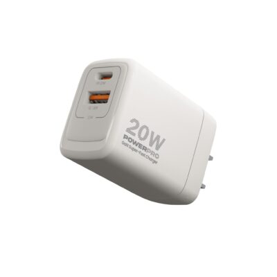 Unno Tekno - Wall Fast Charger PD20W Dual Port - PW5062WT