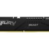 Kingston FURY Beast - DDR5 - module - 16 GB - DIMM 288-pin - 2800 MHz / PC5-44800 - CL40 - 1.25 V - unbuffered - on-die ECC - black