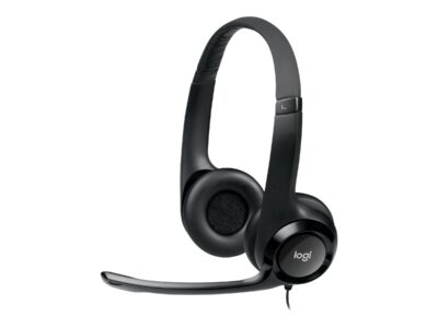 Logitech USB Headset H390 – Headset – on-ear – wired – USB