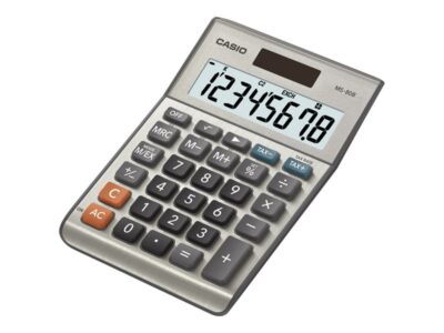 Casio MS-80B - Desktop calculator - 8 digits - battery, solar panel
