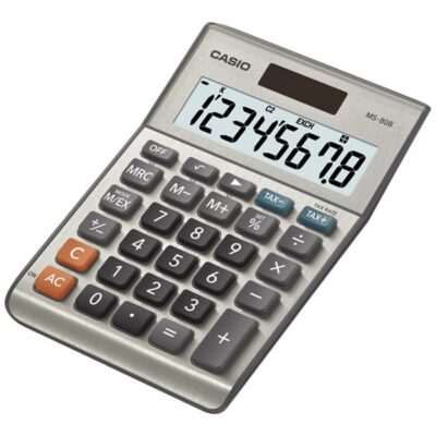 Casio MS-80B - Desktop calculator - 8 digits - battery, solar panel