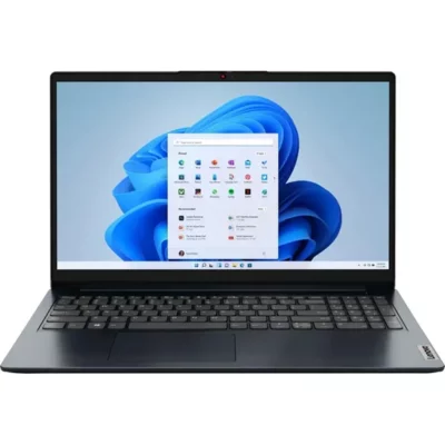Lenovo IdeaPad 1 15.6" Laptop - AMD Ryzen 3 - AMD Radeon - 4GB - 128GB SSD - Abyss Blue
