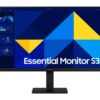 Samsung Essential S3 S24D300GAN - S30GD Series - LED monitor - 24" - 1920 x 1080 Full HD (1080p) @ 100 Hz - IPS - 250 cd/m² - 1000:1 - 5 ms - HDMI, VGA - black