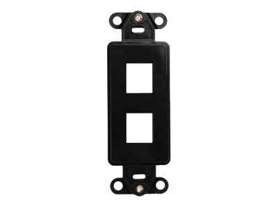 Leviton QuickPort Decora Insert - modular facility plate snap-in