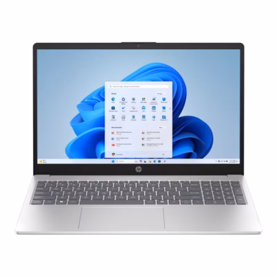 HP Laptop 15-fc0047wm - AMD Ryzen 7 - 7730U / up to 4.5 GHz - Win 11 Home - Radeon 610M - 16 GB RAM - 512 GB SSD NVMe - 15.6" IPS touchscreen 1920 x 1080 (Full HD) - Wi-Fi 6, Bluetooth - natural silver - kbd: US