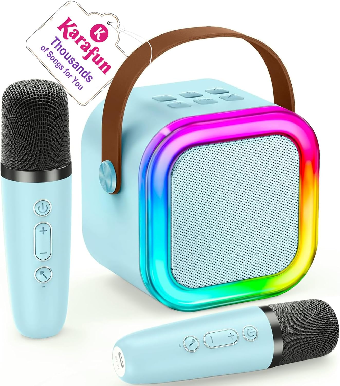 IROO Mini Karaoke Machine for Kids – Blue