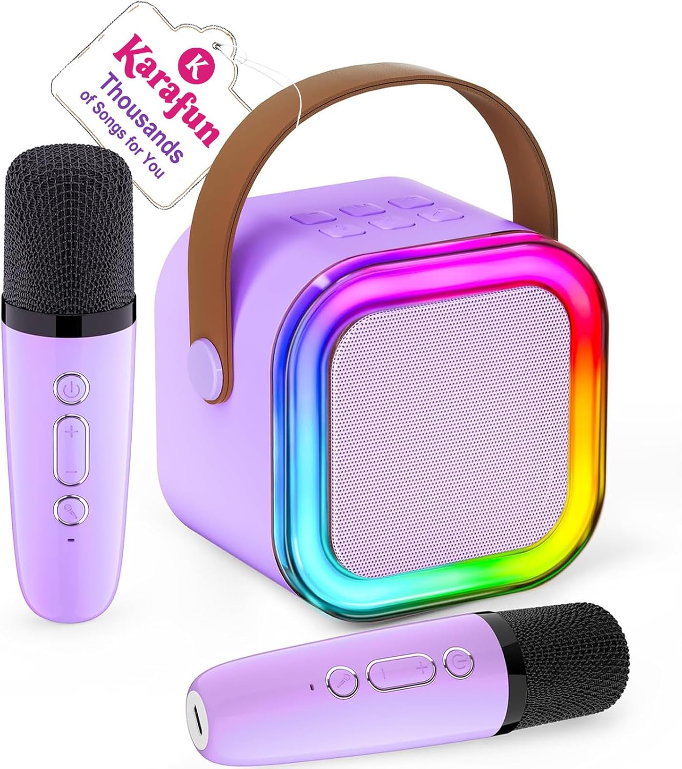 IROO Mini Karaoke Machine for Kids – Purple