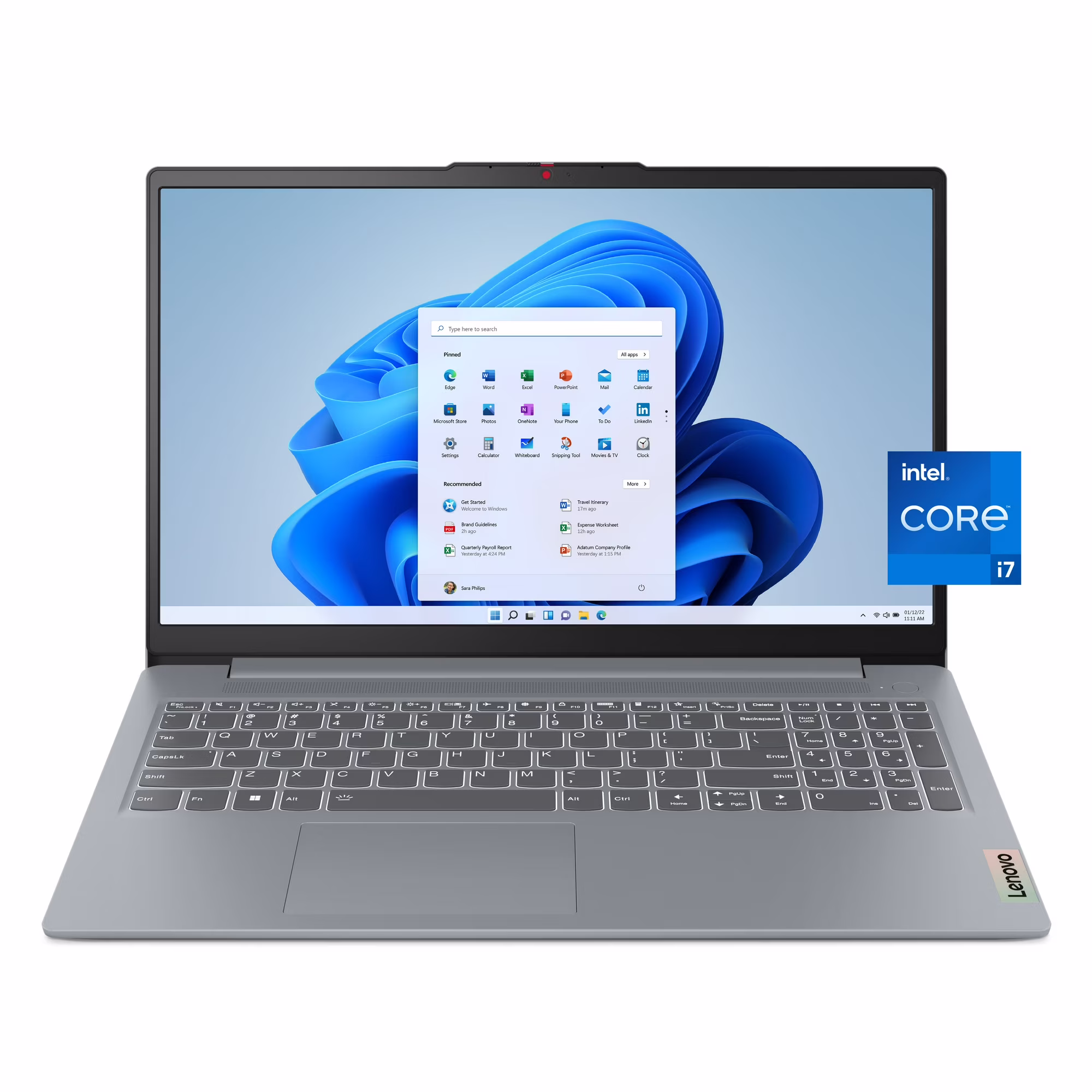 Lenovo Laptop 15.6″ Ideapad Touch Artic Grey 82X700HUUS