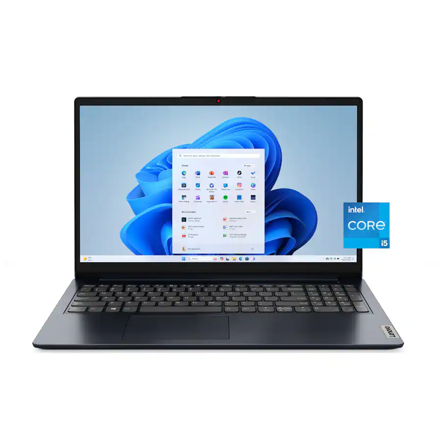 Lenovo – IdeaPad 1i 15.6″ Full HD Touchscreen Laptop – Intel Core i5-1335U 2023 – 8GB Memory – 256GB SSD – Abyss Blue